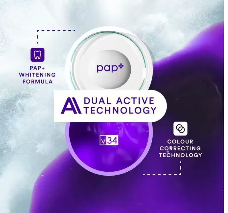 SmileKit V34 Dual Active Technology - PAP+ and Colour Correcting